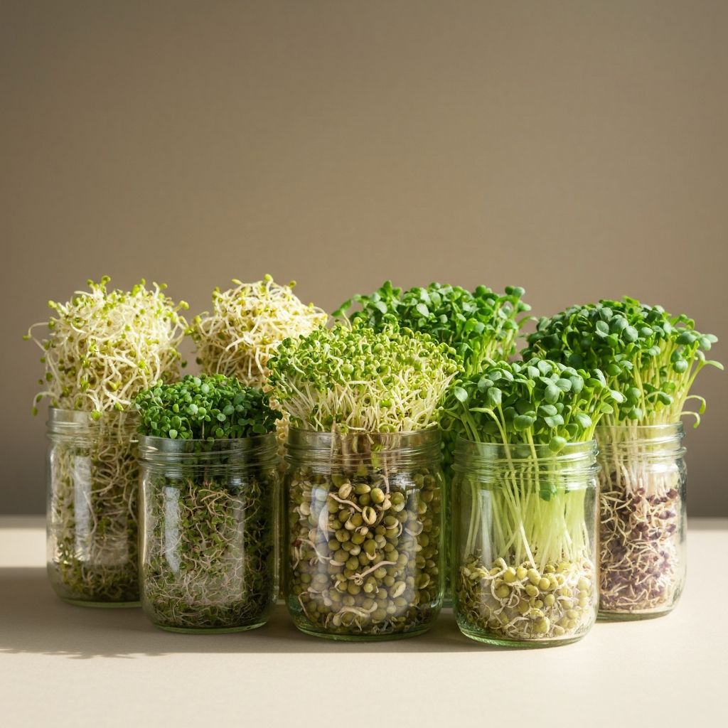 Graines germées nutritives