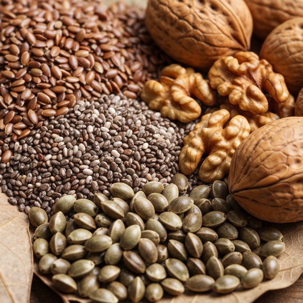 Sources végétales d'oméga-3