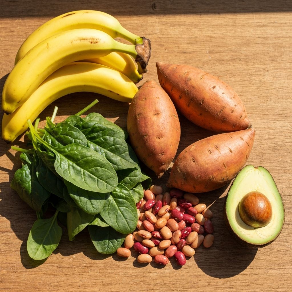 Aliments riches en potassium